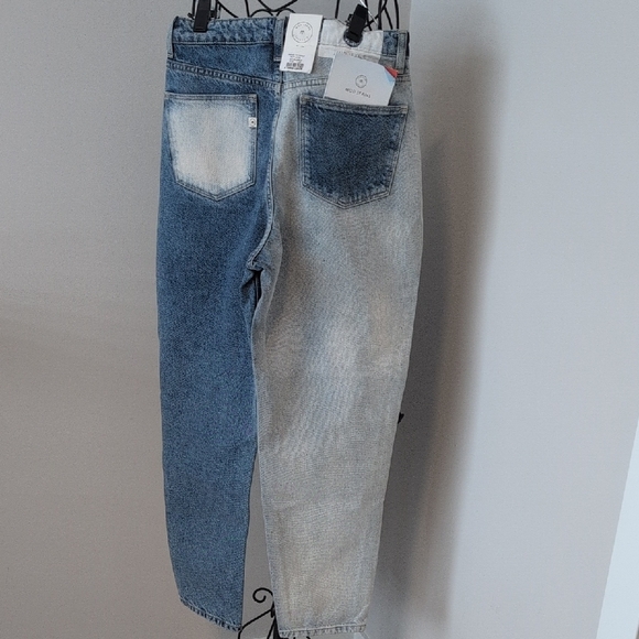 MUD Jeans Relaxed Patchwork Denim - Sustainable Organic Cotton - NWT - Picture 6 of 7